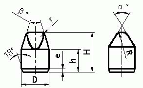 tungsten carbide button